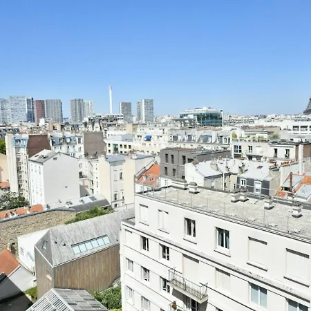 شقة Eiffel Tower View 1br Newly Renovated And Bright